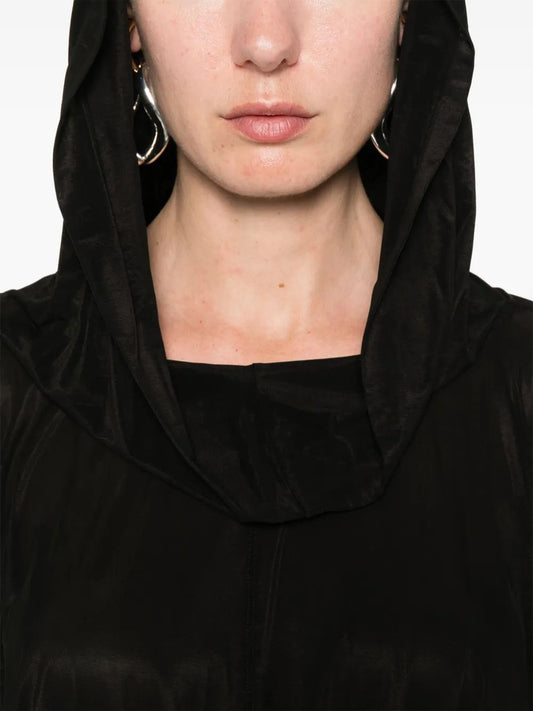 CROPPED HOODED TUNIC