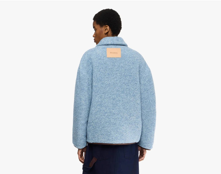 CONTRAST TRIM CASUAL JACKET