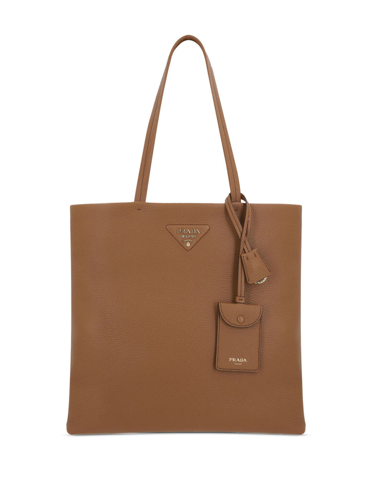 triangle logo tote bag