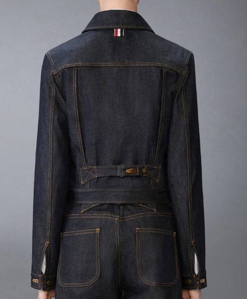 SHRUNKEN FIT DENIM JACKET IN JAPANESE SELVEDGE DENIM