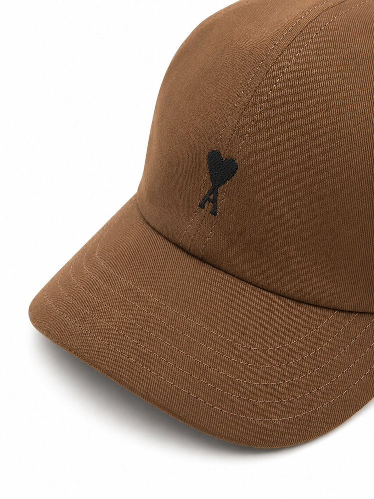 BLACK AMI DE COEUR EMBROIDERY CAP