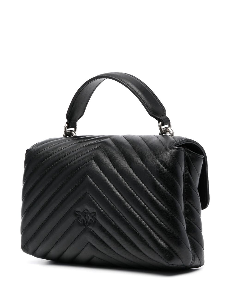 Love Lady Puff mini quilted top-handle bag