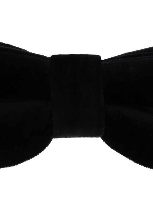 velvet bow tie