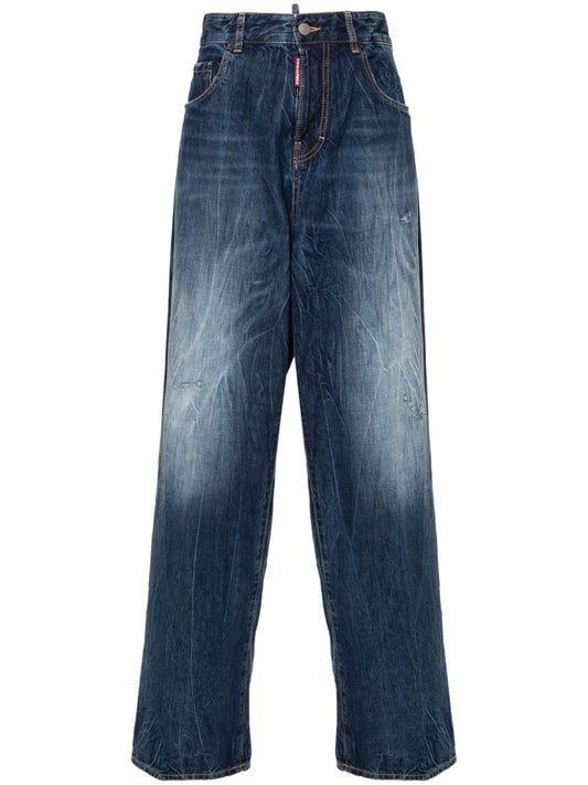 Icon Eros high-rise wide-leg jeans