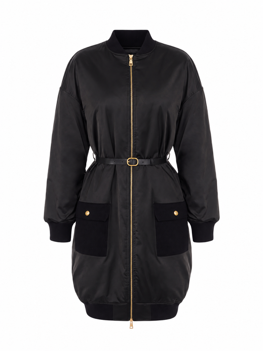 PARKA CON CINTURA