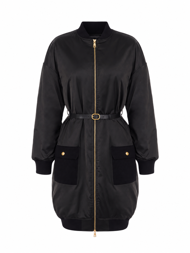 PARKA CON CINTURA