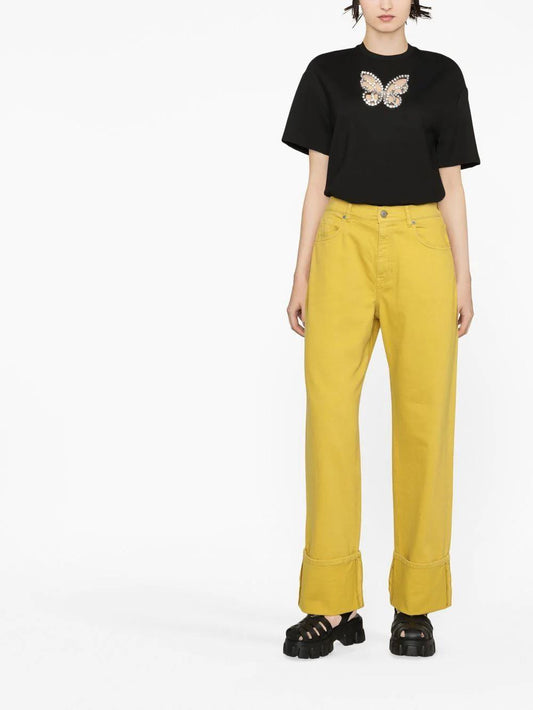 PAROSH straight-leg trousers