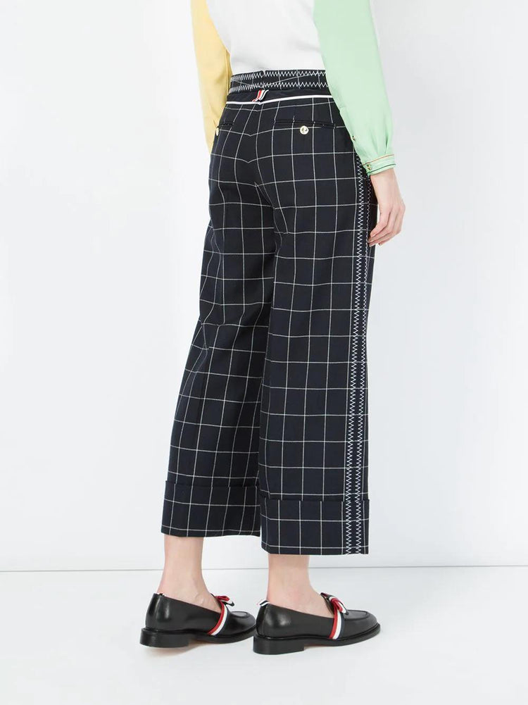 THOM BROWNE checked tailored pants