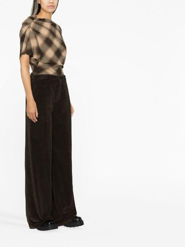 DSQUARED2 wide-leg corduroy trousers