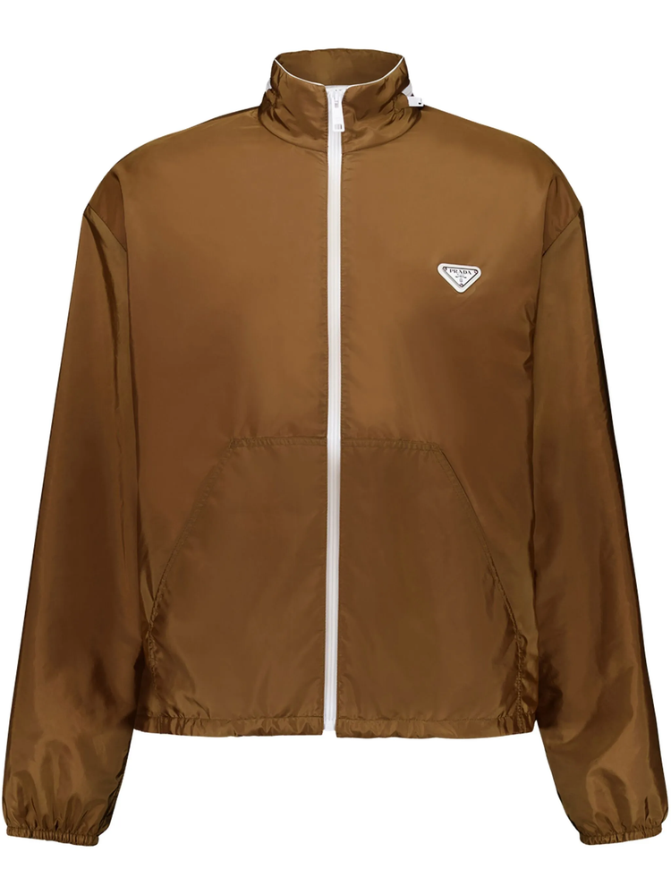 zipped lightweight jacket