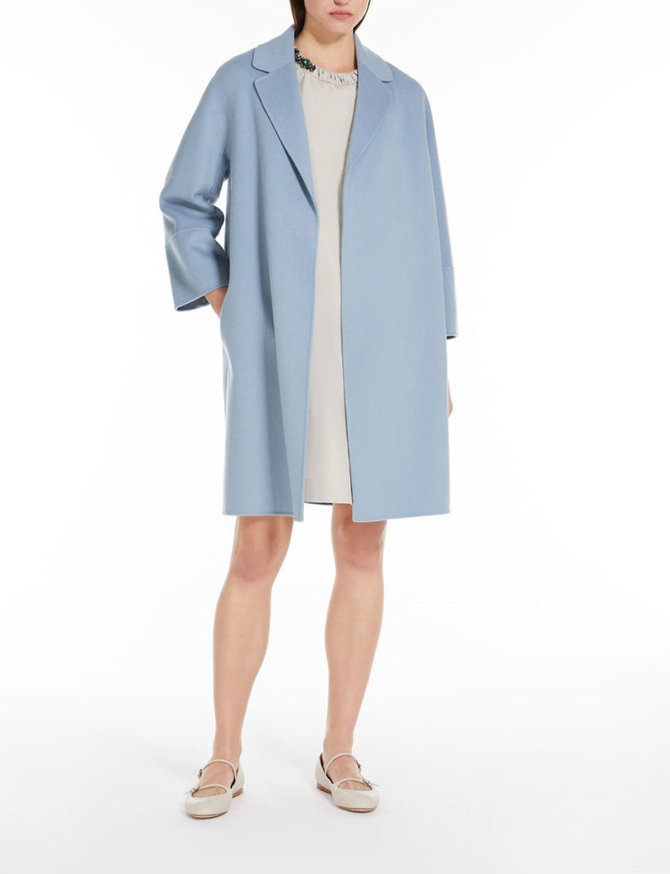 Arona double-faced short wool coat