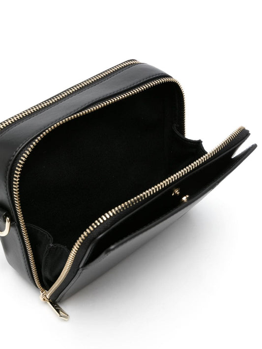 Signature Stripe leather crossbody bag