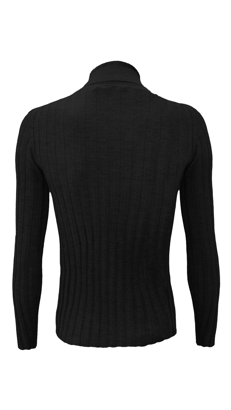 LA ROSE maglia collo alto