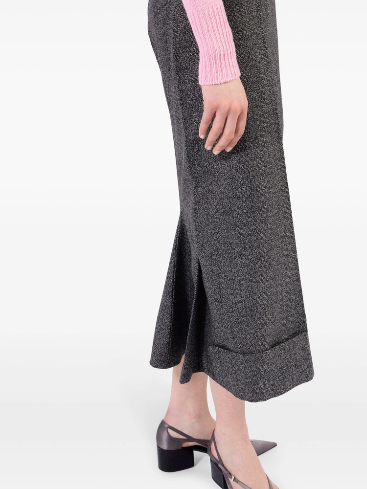 A-line maxi skirt