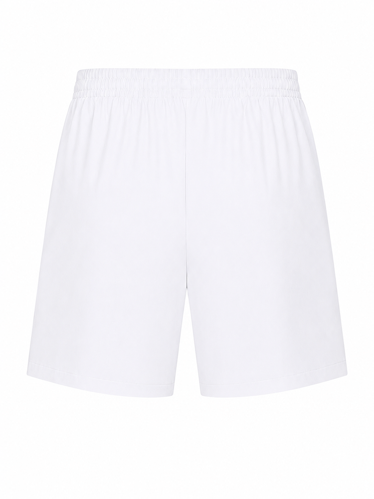 cotton buttoned shorts