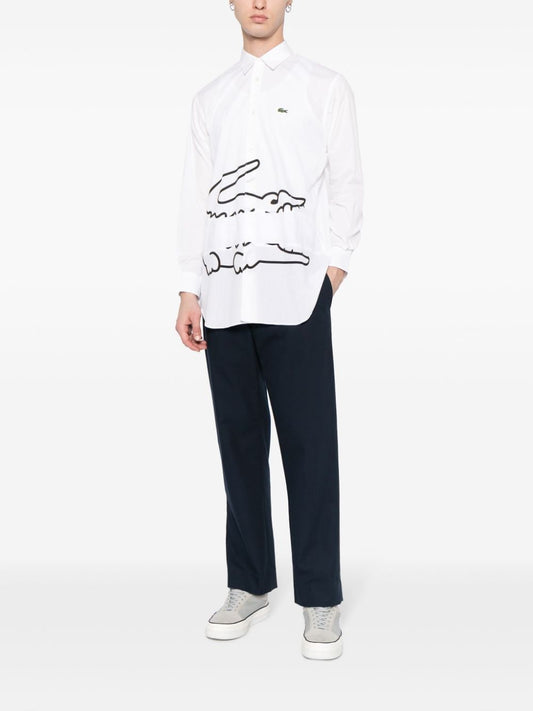 x Lacoste cotton shirt