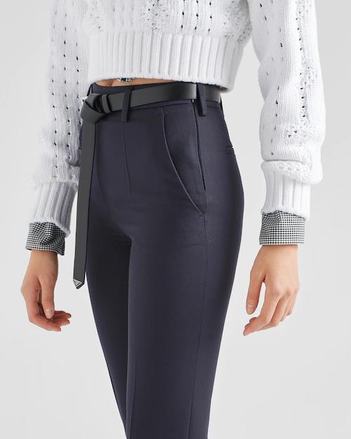 PRADA Gabardine trousers