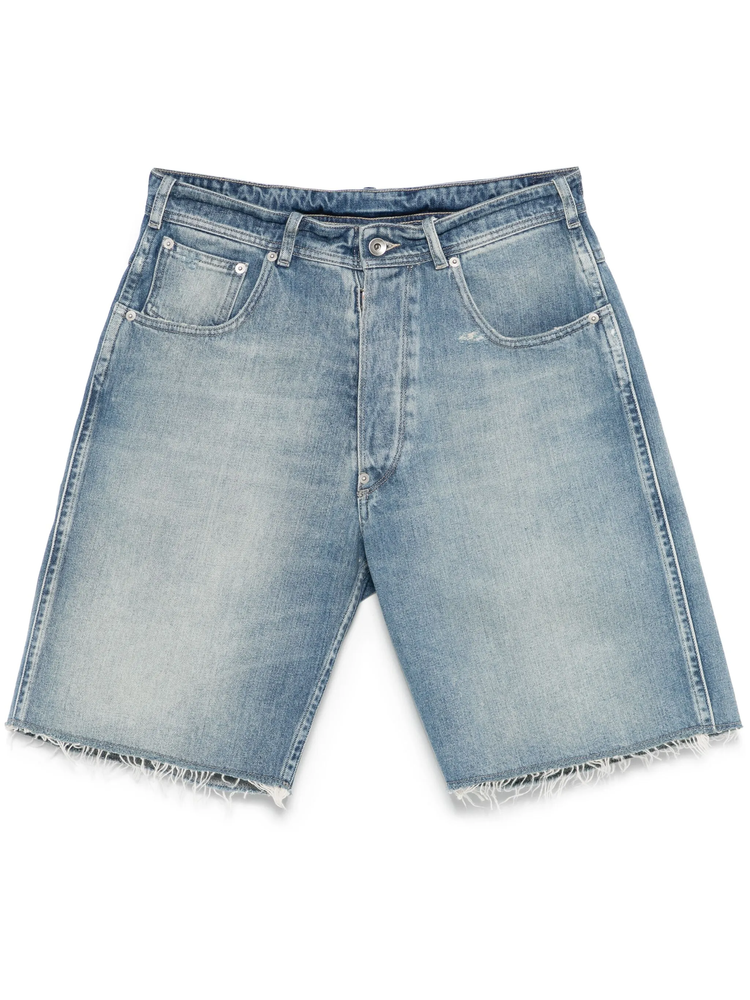 cut-off denim shorts