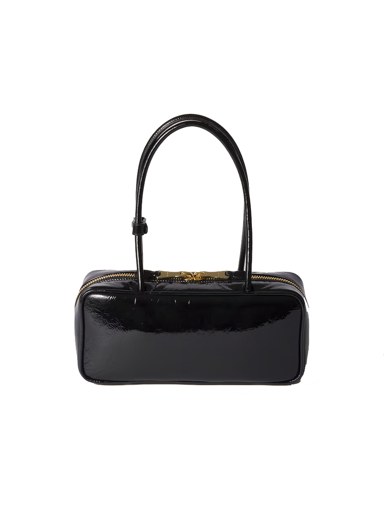 Beau naplak patent leather bag