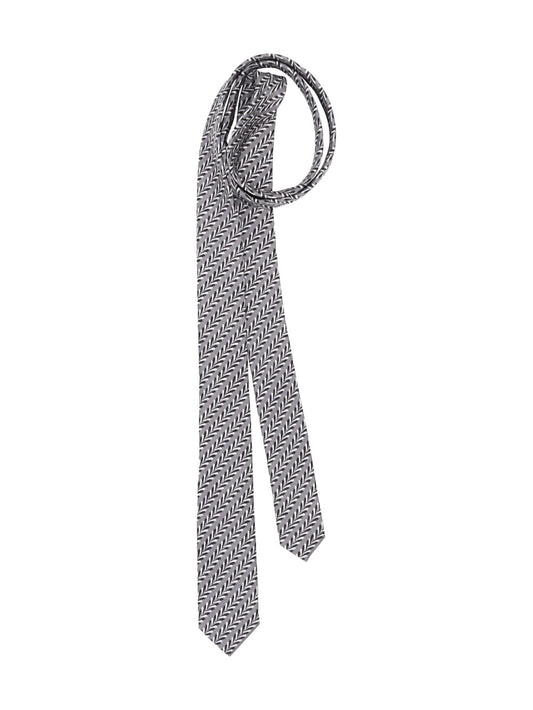 PRADA embroidered checked stie
