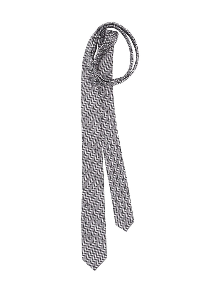 PRADA embroidered checked stie