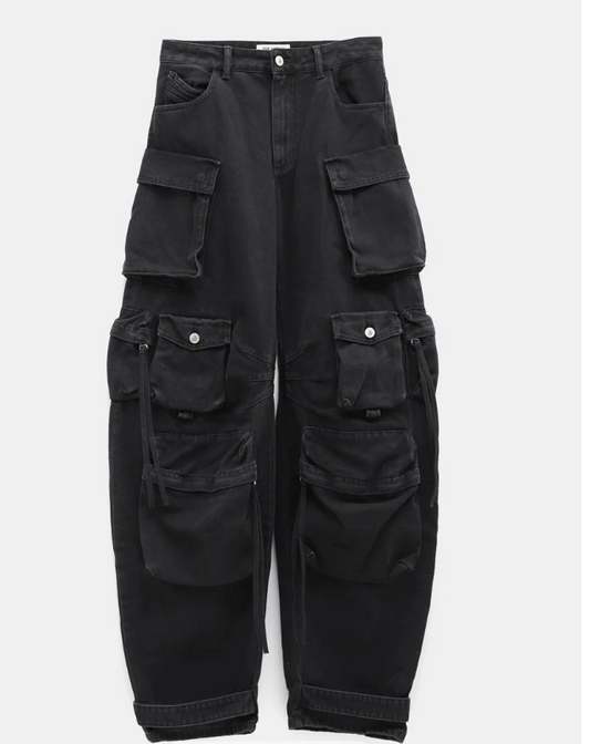 Long pant Washed denim