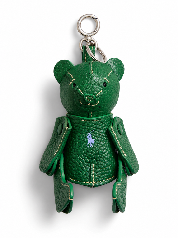SHINY DRUM PEBBLE-BEAR CHARM-BGC-MED