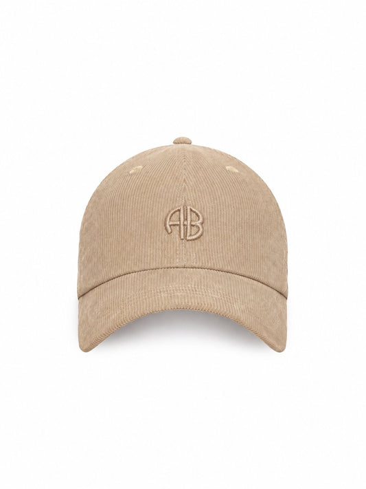JEREMY BASEBALL CAP AB CORDUROY - BEIGE