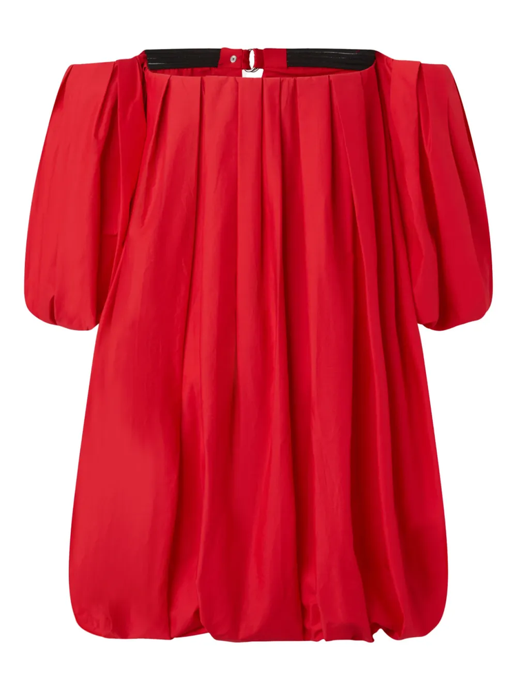 Bert off-shoulder mini dress