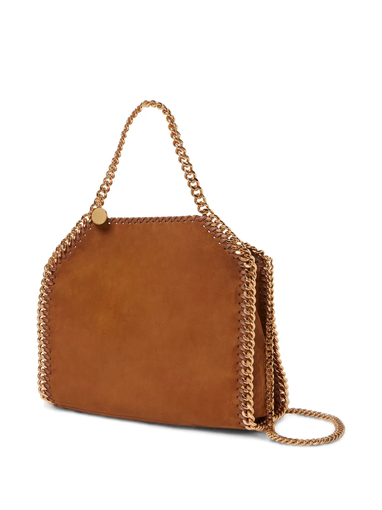 mini Falabella suede bag
