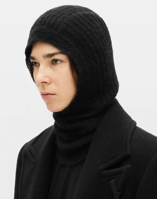 VALI BALACLAVA BRUSHED MOHAIR SILK KNIT