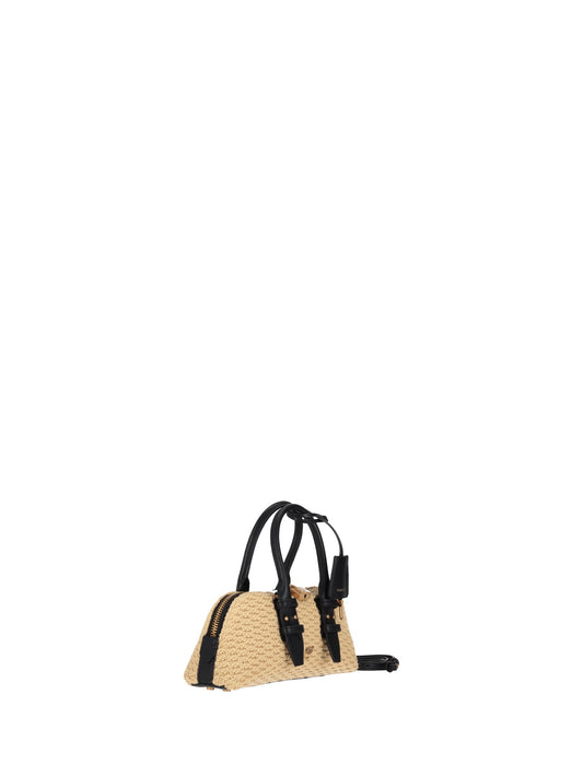 BOWLING BAG HORIZONTAL RAFIA +