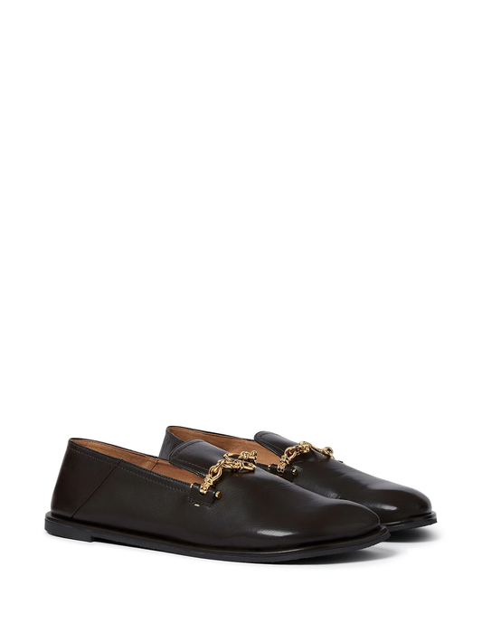 Ryder chain-embellished loafers