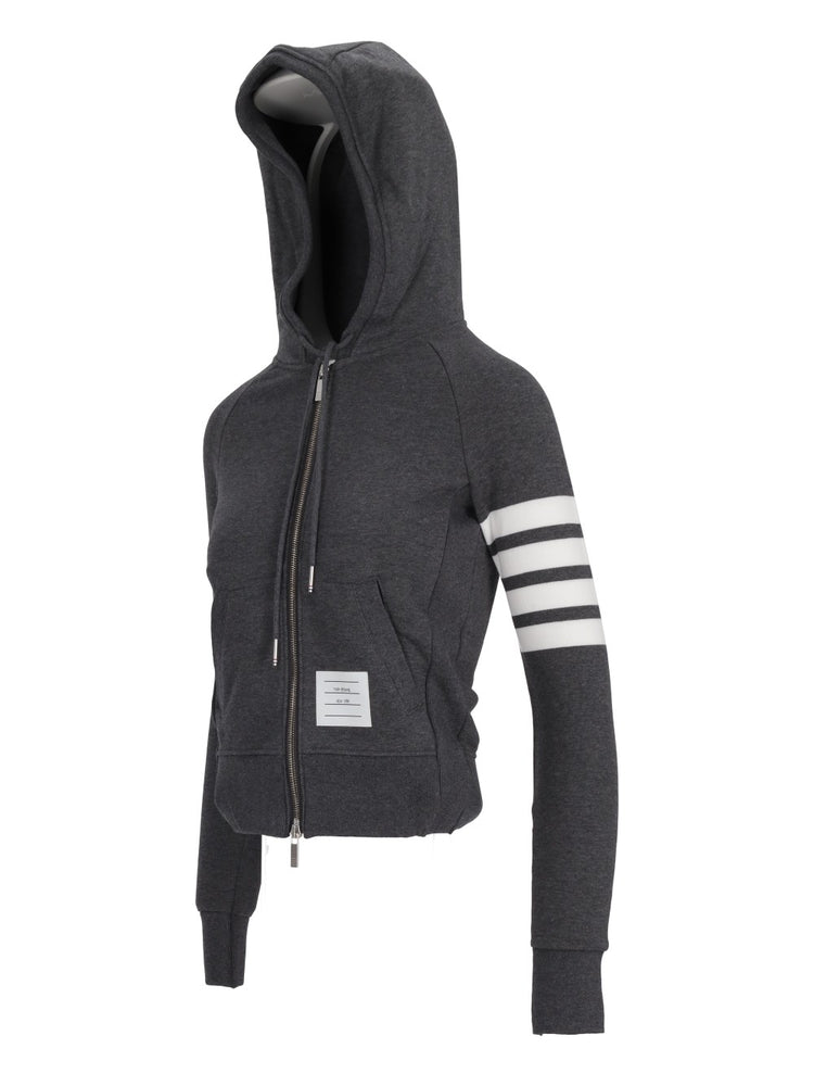 ZIP HOODIE W/ ENGINEERED 4 BAR IN CLASSIC LOOPBACK