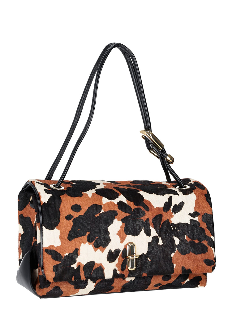 COW HAIRCALF DUAL BAG