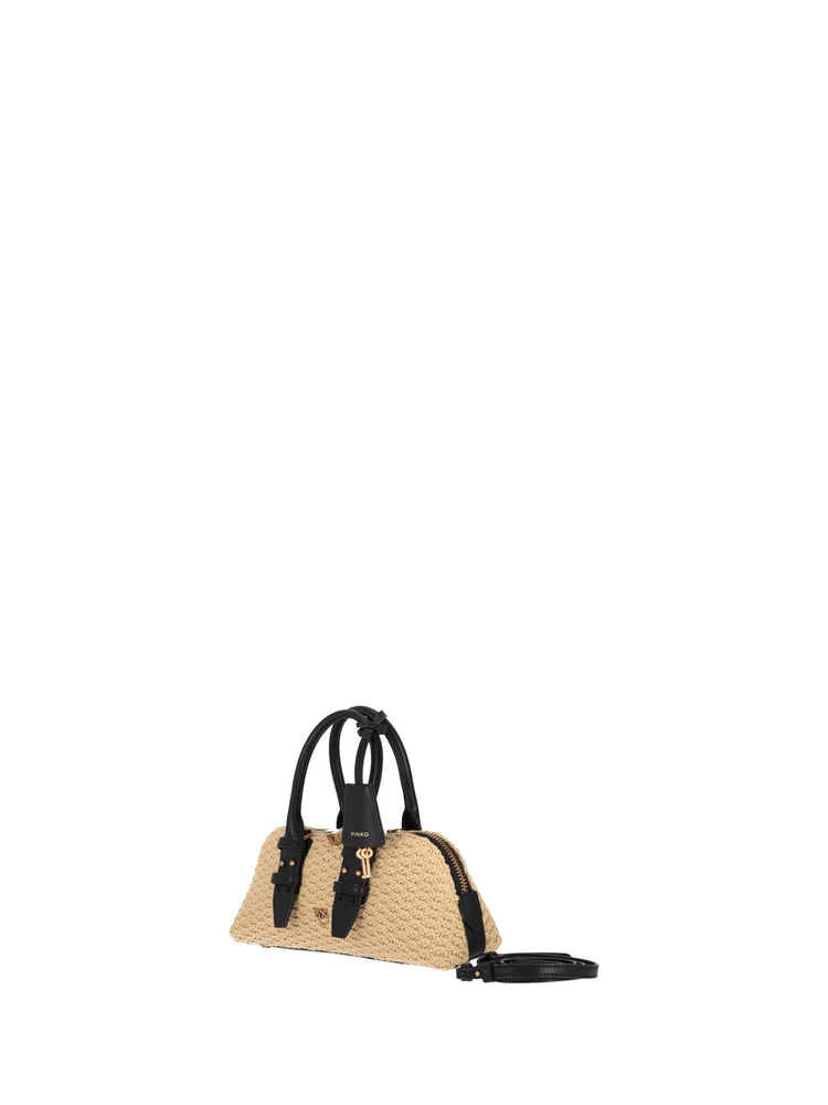 BOWLING BAG HORIZONTAL RAFIA +