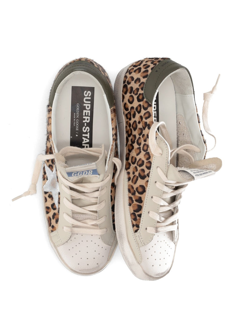 SUPER-STAR CLASSIC WITH LIST HORSY UPPER FABRIC TOE LAMINATED STAR LEATHER HEEL
