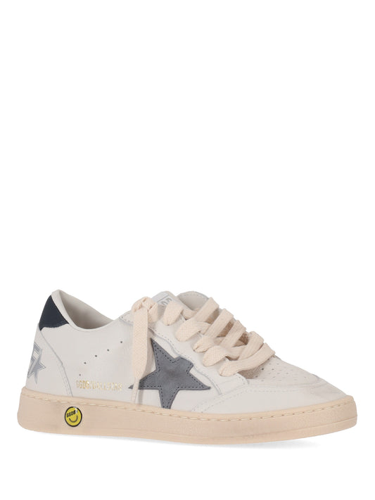 BALLSTAR NAPPA UPPER TOE AND SPUR NABUK STAR LEATHER HEEL