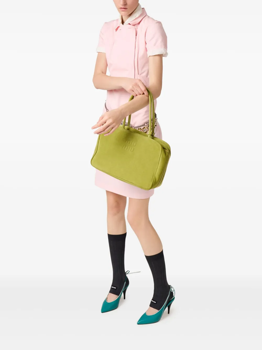Beau suede tote bag