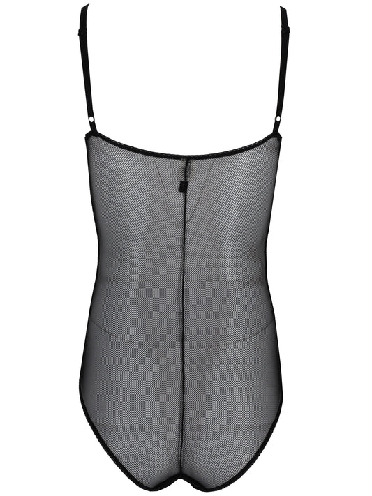 LAURA URBINATI Body lycra network black