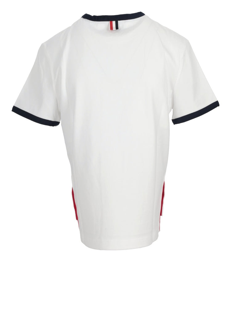 SHORT SLEEVE RINGER TEE IN MEDIUM WEIGHT JERSEY