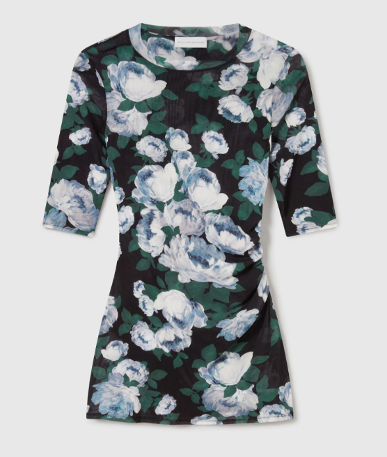 BUNCH OF ROSES MESH TOP