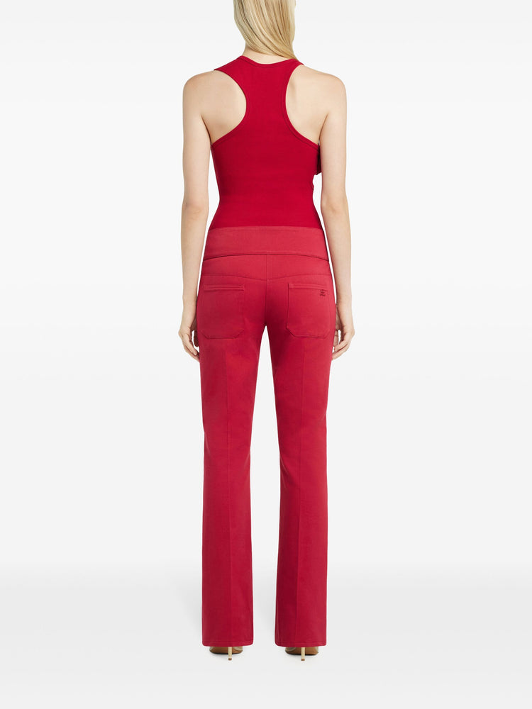 bootcut trousers