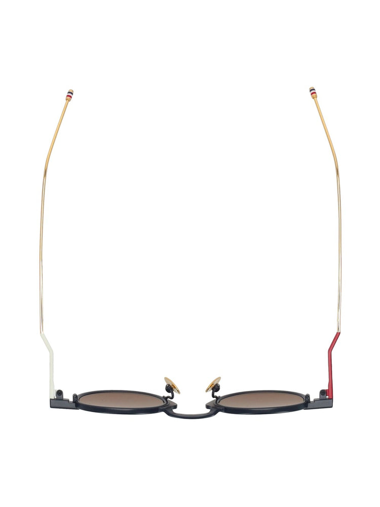 Acetate round sunglasses