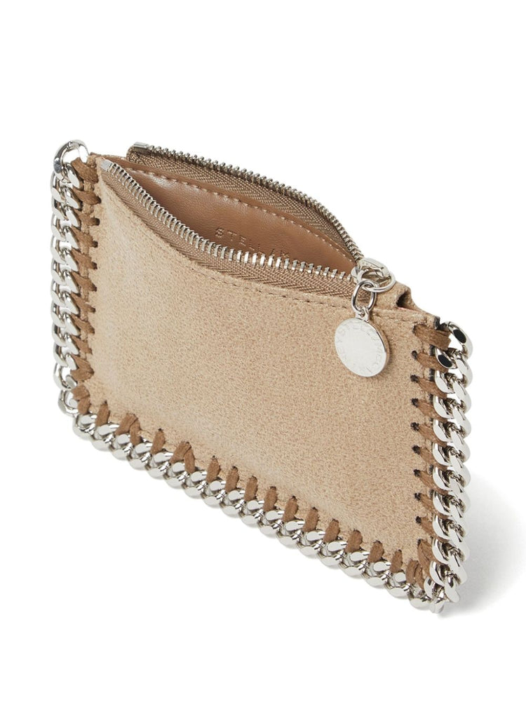 Falabella chain-trim wallet