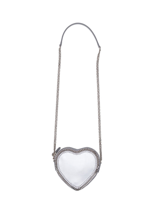 HEART CROSSBODY METALLIC