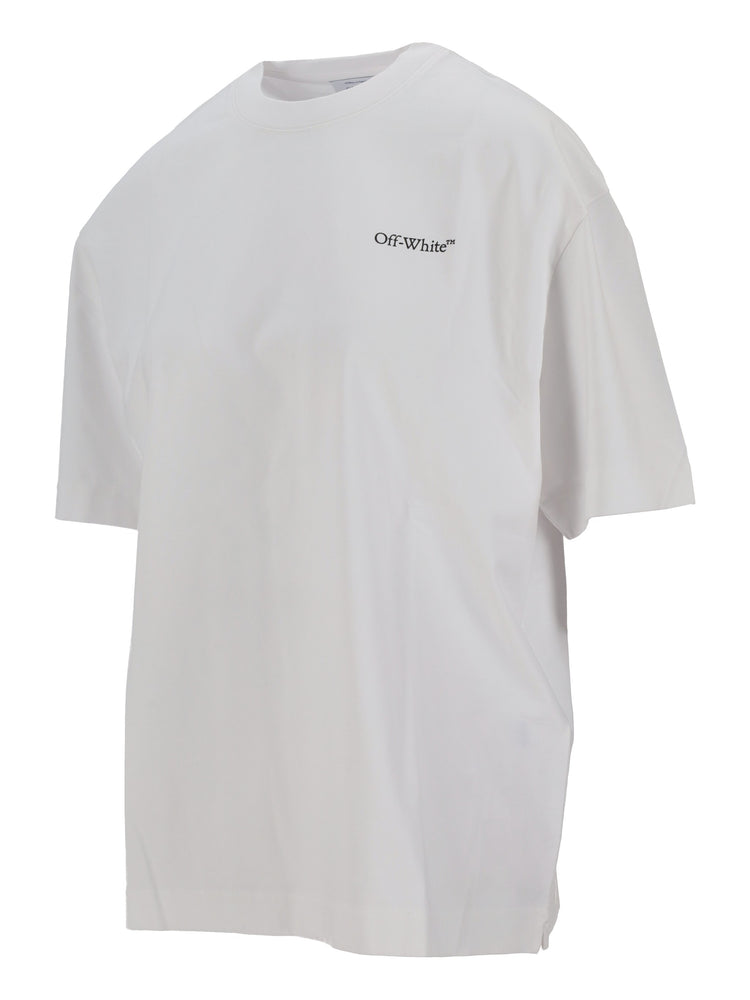 HALF ARROW SKATE S/S TEE UNI BLACK - WHI