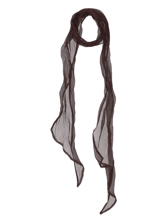LA ROSE brown scarf