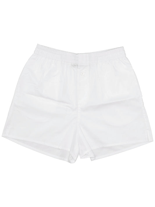 cotton buttoned shorts
