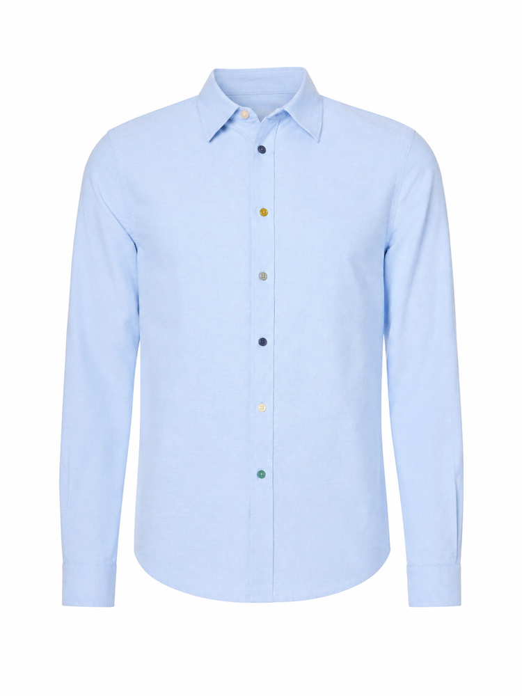 MENS LS TAILORED FIT SHIRT SS BUTTONS